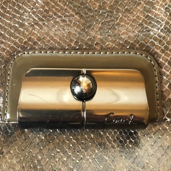 COACH RARE Limited Edition Kristin Python Tote - Picture 10 of 10